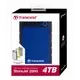 (聊聊享優惠) 創見4TB 2.5吋,USB 3.1 Gen 1,StoreJet H3行動硬碟(台灣本島免運費) TS4TSJ25H3B