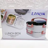 在飛比找蝦皮購物優惠-LINOX 便當盒 分隔便當盒 保鮮盒 雙層便當盒 野餐盒 