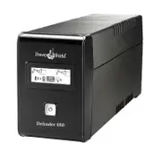 PowerShield 32cm Defender 650VA/390W Line Interactive UPS w/ AVR For Computer