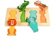 Rex London: Colourful Creatures Wooden Puzzle