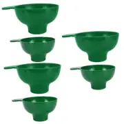 2 Pcs Large Funnel Wide Mouth Bottle with Strainer Wand Filling