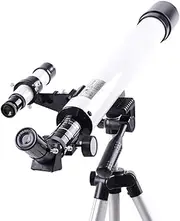 50mm Compact Astronomical Telescope for Beginners Children's Refractor Kids'Monocular Outdoor Educational Spotting Scope Spyglass