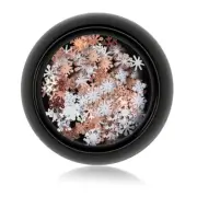 Professional Snowflakes Art Sequin Powder Glitter for DIY Craft Decorations