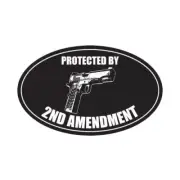 Protected by 2nd Amendment Sticker