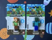 Minecraft Alex & Zombie 32GB Limited Edition USB 2.0 Drives Verbatim Brand New