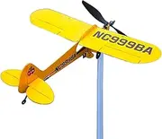 Airplane Wind Spinner | Airplane Weathervane | Metal Aircraft Modeling Windmill | Rotating Yard Art Wind Spinner Weathervane for Outdoor, Roof, Yard, Porch, Garden, Backyard, Decor