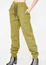 [RIPNDIP] Nermal Leaf 3M Reflective Sweatpants