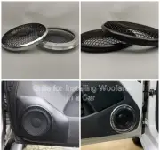 Dynaudio Esotar 650, Aluminum Rings with Grills for Woofers Dynaudio