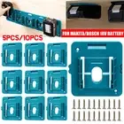 5/10PCS Battery Holder for Makita Bosch 18V Storage Mount Dock Workshop Garage