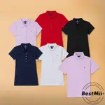 BESTMII. 現貨 TOMMY 刺繡LOGO短袖POLO衫(女) 多色組合