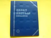 #8006 GREAT BRITAIN SHILLINGS BLANK - NEW WHITMAN FOLDER