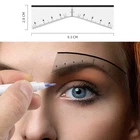 25Pcs/Bag Eyebrow Position Mark Tools Microblading Brow Shape Mapping Stencil BK