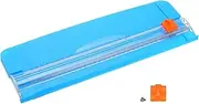 uxcell 12 Inch Paper Cutter, A4 Size Portable Paper Trimmer Slicers Scrapbooking Tool for Craft Paper Photo Cardstock, Blue