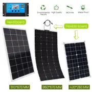 400W Solar Panel 12V Mono 400 Watt Home Caravan Camping Power Battery Charging