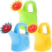 Generic 3Pcs Multi Function Watering Pots for Ergonomic Handle Vibrant Garden for Play for Random Color