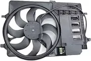 Radiator Cooling Fan Assembly Compatible with MINI R53 R50 R52 17101475577 17107529272 17117541092