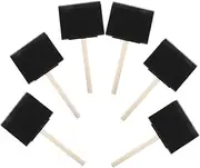DIY Doodling Paint Brushes Set 6pc Small Sponge Paint Brushes Soft Sponge Heads for Boys and Girls Art Projects