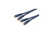 Goobay Car Hi-Fi Stereo RCA Cable Double Shielded 5M for Car Hi-Fi Stereo/Amplifiers