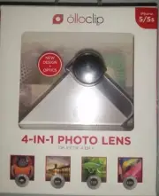 New Original Olloclip 4-in-1 Photo Lens for iPhone 5 / 5S / SE - Red / Black !