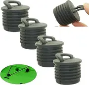 Pack of 4, Kayak Marine Boat Scupper Stoppers Scupper Plugs bungs for Kayak Canoe Boat Drain Holes Bung Plugs Replacement Paddle Accessories