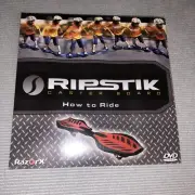 How to Ride - RIPSTIK Caster Board RazorX Rip Stick Instructional DVD Video NEW