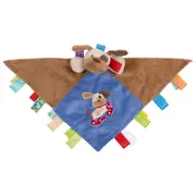 Mary Meyer Taggies Buddy Dog Character Plush Blanket 33x33cm Baby/Infant Toy 0+