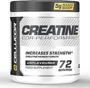 Cellucor Micronized Creatine Monohydrate Powder, COR-Performance Series, Unflavored, 72 Servings