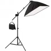 One Light Soft Box With Boom Stand Kit 50cm x 70cm