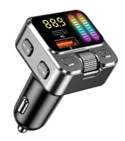 Bluetooth 5.3 Car Adapter with FM Transmitter & 42W PD Fast Charging, Wireles...