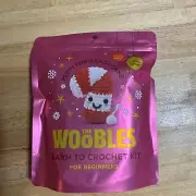 New Woobles PEPPI THE CANDYCANE Learn To Crochet Kit For Beginners With Hook