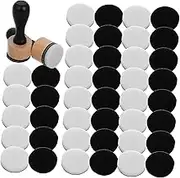 2Pcs Ink Blending Tools with Handle Soft Sponge Brushes for Crafting Drawing Stamping for Journals Cards Creative Projects Stamp Effects