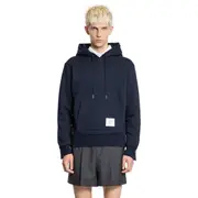 [THOM BROWNE] Classic Loopback RWB Hoodie Blue