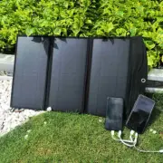 28W Outdoor Portable Folding Solar Panel Charger Power Supply For Phone Tablet
