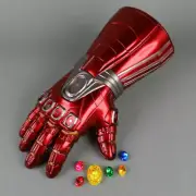 Thanos Infinity Gauntlet Gloves Legends LED Avengers Cosplay Stones Removable AU
