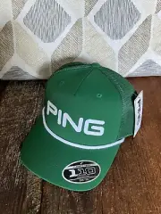 Ping Looper SnapBack Limited Edition Mens Green Rope Style Cap Hat *read listing
