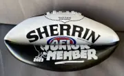 AFL Sherrin Collingwood Football Footy Junior 2023 Member Go Pies New