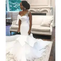 在飛比找ETMall東森購物網優惠-African Mermaid Wedding Dresse