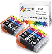 Cartridge Planet 10 Pack (2BK,2PBK,2C,2M,2Y) Compatible Ink for Epson 273XL for Epson Expression Premium XP-510 XP-520 XP-600 XP-610 XP-620 XP-700 XP-710 XP-720 XP-800 XP-820