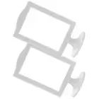 2 Pcs Photo Table Picture Frames Family Double Sided