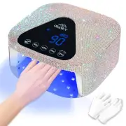 Nail Dryer, Gel Polish Curing Light with 4 Timers,Touch Control Display