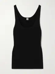 [TOTEME] TOTEME - Knitted Tank - Black - large large Black