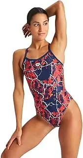 [arena] Women's Earth Texture Challenge Back MaxLife One Piece Swimsuit