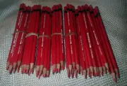 Vintage Schwan STABILO 8040 Red Pencils - 70 Total - New Germany
