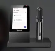 YEALINK WH67 Standard UC DECT Wireless Headset With Touchscreen, Busy light On H