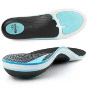PCSsole Plantar Fasciitis Insoles Men Women- 220+lbs Heavy Duty High Arch Sup...