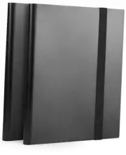 Card Binder, 2 Pack 9 Pockets with 40 Sheets 720 Side Loading Trading Card