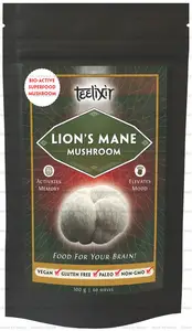 Teelixir Lions Mane Mushroom 100g
