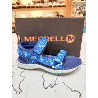 在飛比找蝦皮購物優惠-MERRELL 男童運動涼鞋 藍 原價1680特價1420