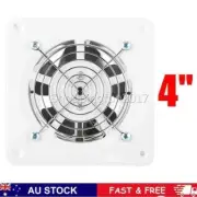 4" INCH Ventilation Extractor Exhaust Fan Blower Window Wall Kitchen Bathroom OZ