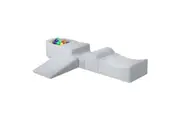 5PCS Bopeep Kids Foam Blocks Play Set Grey
